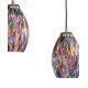 Pendule, Lustre suspendate - Lustra moderna cu 5 pendule din sticla Murrina 10009