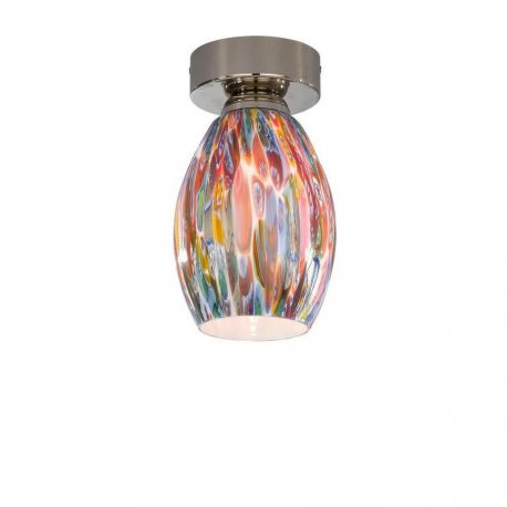 Pendule, Lustre suspendate - Plafoniera moderna din sticla Murrina 10009
