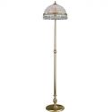 Lampa de podea design clasic realizata manual din alama si Cristal Scholer 6200 