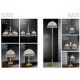 Lampadare - Lampa de podea design clasic realizata manual din alama si Cristal Scholer 6200