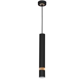 Pendule, Lustre suspendate - Pendul cu spot tubular design modern JOKER negru