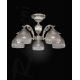 Lustre aplicate - Lustra aplicata cu 5 brate realizata manual design italian 9800
