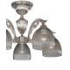 Lustre aplicate - Lustra aplicata cu 5 brate realizata manual design italian 9800
