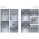 Lustre aplicate - Lustra aplicata cu 5 brate realizata manual design italian 9800