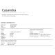 Mese dining - Masa eleganta pentru dining design luxuriant Casandra 180x76cm
