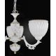 Candelabre, Lustre - Candelabru clasic cu 3 brate design italian 9651