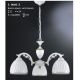 Candelabre, Lustre - Candelabru clasic cu 3 brate design italian 9601