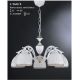 Candelabre, Lustre - Candelabru clasic cu 5 brate design italian 9601