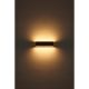 Aplice, corpuri de iluminat pentru pereti - Aplica LED cu iluminat ambiental sus/jos SIEGFRIED aspect lemn 12W