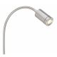 Aplice, corpuri de iluminat pentru pereti - Aplica cu reader LED brat flexibil MILLY nickel