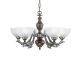 Candelabre, Lustre - Candelabru clasic cu 3 brate design italian 2805