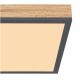 Plafoniere - Plafoniera LED cu aspect lemn design slim DORO 12W