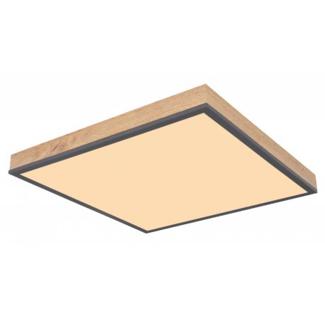 Plafoniere - Plafoniera LED cu aspect lemn design slim DORO 24W