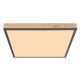 Plafoniere - Plafoniera LED cu aspect lemn design slim DORO 24W
