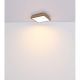 Plafoniere - Plafoniera LED cu aspect lemn design slim DORO 24W