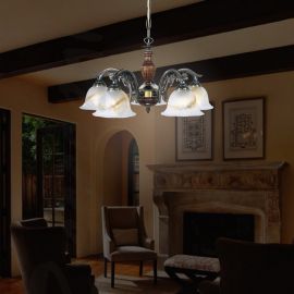 Candelabre, Lustre - Candelabru clasic cu 5 brate design italian 2701