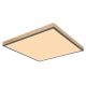 Plafoniere - Plafoniera LED cu aspect lemn design slim DORO 36W
