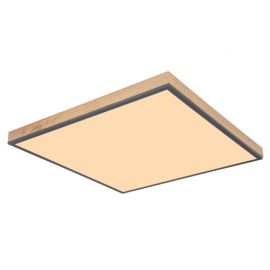 Plafoniere - Plafoniera LED cu aspect lemn design slim DORO 36W