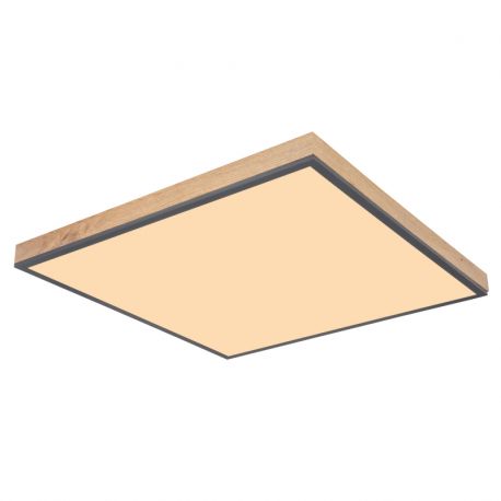 Plafoniere - Plafoniera LED cu aspect lemn design slim DORO 36W