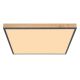 Plafoniere - Plafoniera LED cu aspect lemn design slim DORO 36W