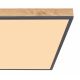 Plafoniere - Plafoniera LED cu aspect lemn design slim DORO 36W