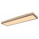 Plafoniere - Plafoniera LED cu aspect lemn design dreptunghiular DORO 24W