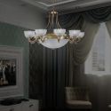Candelabru clasic design italian realizat manual 3030