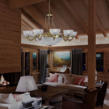 Candelabre, Lustre - Candelabru clasic design italian realizat manual 3030