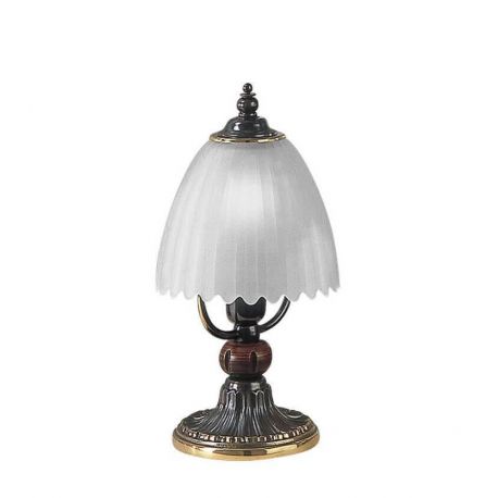 Veioze - Veioza, Lampa de masa design italian din alama cu lemn 3510