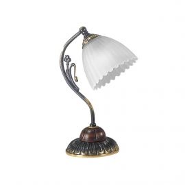 Veioze - Veioza, Lampa de masa design italian din alama cu lemn 2510