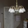 Candelabru clasic 5 brate design italian realizat manual 3520