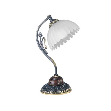 Veioze - Veioza, Lampa de masa design italian din alama cu lemn 2610