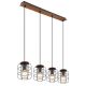 Pendule, Lustre suspendate - Lustra cu 4 Pendule minimaliste stil industrial Willa