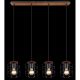 Pendule, Lustre suspendate - Lustra cu 4 Pendule minimaliste stil industrial Willa