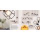Pendule, Lustre suspendate - Lustra cu 4 Pendule minimaliste stil industrial Willa