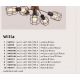 Pendule, Lustre suspendate - Lustra cu 4 Pendule minimaliste stil industrial Willa
