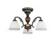 Lustre aplicate - Lustra rustica aplicata cu 3 brate design italian 3800