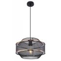 Lustra/ Pendul metal negru/auriu BELLONA 