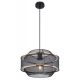 Pendule, Lustre suspendate - Lustra/ Pendul metal negru/auriu BELLONA