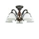Lustre aplicate - Lustra rustica aplicata cu 5 brate design italian 3800