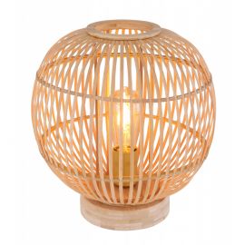 Veioze - Lampa de masa stil natural bambus HILDEGARD