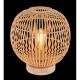Veioze - Lampa de masa stil natural bambus HILDEGARD