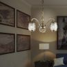 Candelabru clasic cu 3 brate design italian realizat manual 4020