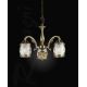 Candelabre, Lustre - Candelabru clasic cu 3 brate design italian realizat manual 4020