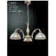 Candelabre, Lustre - Candelabru clasic cu 3 brate design italian realizat manual 6002