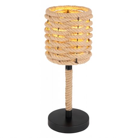 Veioze - Lampa de masa stil rustic natural HALIA