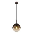Lustra / Pendul modern 20cm VARUS maro/chihlimbar