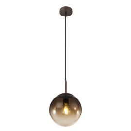 Pendule, Lustre suspendate - Lustra / Pendul modern 20cm VARUS maro/chihlimbar