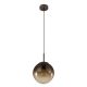 Pendule, Lustre suspendate - Lustra / Pendul modern 20cm VARUS maro/chihlimbar