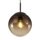 Pendule, Lustre suspendate - Lustra / Pendul modern 20cm VARUS maro/chihlimbar